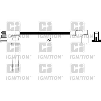 Kit de câbles d'allumage QUINTON HAZELL OEM 96211948