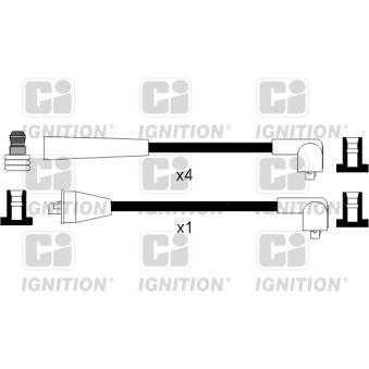 Kit de câbles d'allumage QUINTON HAZELL [XC949]