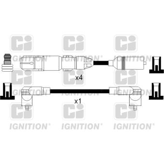 Kit de câbles d'allumage QUINTON HAZELL [XC956]
