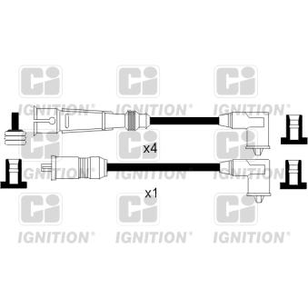 Kit de câbles d'allumage QUINTON HAZELL OEM N0389085