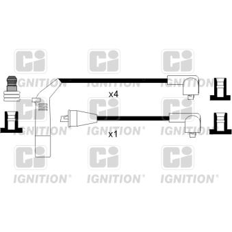 Kit de câbles d'allumage QUINTON HAZELL [XC985]