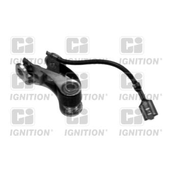 Jeu de contacts, distributeur d'allumage QUINTON HAZELL XCS105 pour VOLKSWAGEN KARMANN GHIA 1500 - 44cv