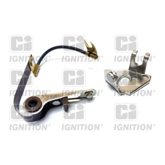 Jeu de contacts, distributeur d'allumage QUINTON HAZELL XCS141 pour RENAULT R20 2.0 - 103cv
