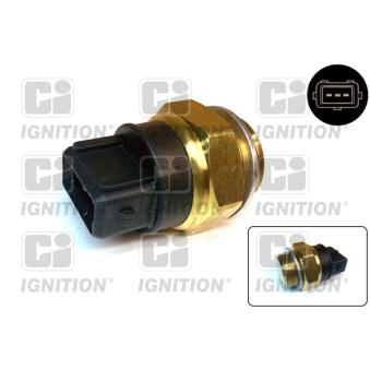Interrupteur de température, ventilateur de radiateur QUINTON HAZELL XEFS229 pour JAGUAR XJ V12 6.0 - 311cv
