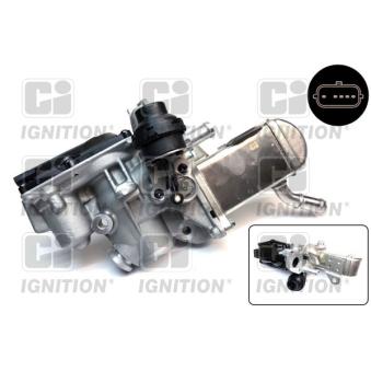 Vanne EGR QUINTON HAZELL XEGR223 pour FORD TOURNEO 1.9 DCI - 131cv