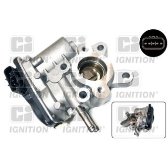 Vanne EGR QUINTON HAZELL XEGR246 pour NISSAN PATHFINDER 2.5 DCI 4WD - 190cv