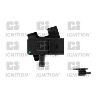 Capteur, pression des gaz échappement QUINTON HAZELL OEM 13627789219