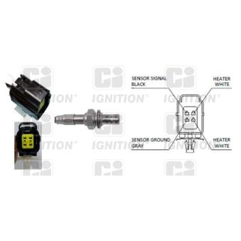 Sonde lambda QUINTON HAZELL OEM B3P718861