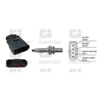 Sonde lambda QUINTON HAZELL OEM 022906262CE