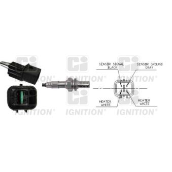 Sonde lambda QUINTON HAZELL OEM 3921037523