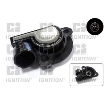 Capteur, position du papillon QUINTON HAZELL XPOT338 pour RENAULT ESPACE 1.3 N - 60cv