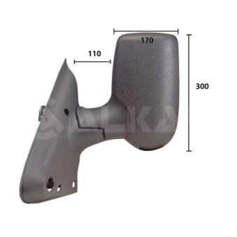 Rétroviseur extérieur ALKAR OEM 1821781