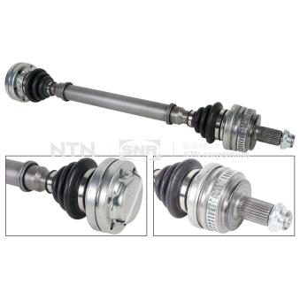 Arbre de transmission arrière droit SNR DK50.025 pour BMW Série 3 320 i - 163cv