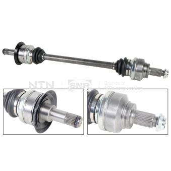 Arbre de transmission arrière gauche SNR DK50.028 pour MAZDA RX 330 e - 252cv