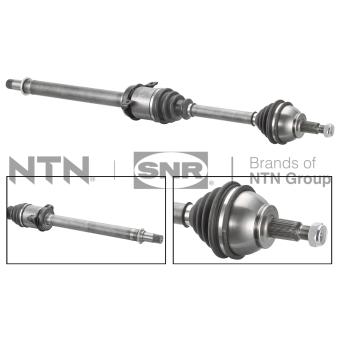 Arbre de transmission avant droit SNR OEM A1693601572
