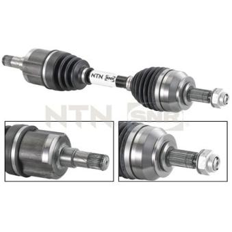 Arbre de transmission avant gauche SNR OEM 93189683