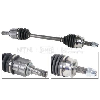 Arbre de transmission avant gauche SNR DK53.022 pour OPEL CORSA 1.4 LPG - 90cv