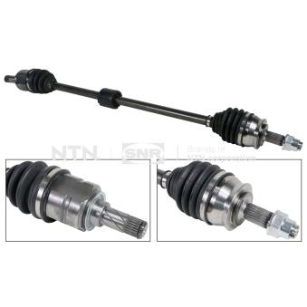 Arbre de transmission avant droit SNR DK53.026 pour OPEL CORSA 1.4 LPG - 90cv