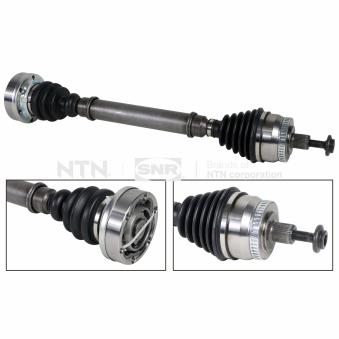 Arbre de transmission avant droit SNR OEM 8d0407452ax Arbre de transmission avant droit SNR OEM 8d0407452ax