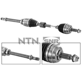Arbre de transmission avant droit SNR OEM 7701209830
