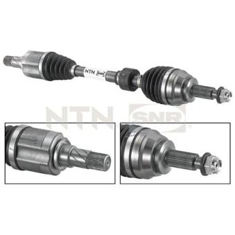 Arbre de transmission avant gauche SNR OEM 7701209990