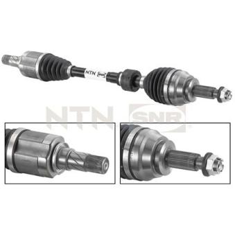 Arbre de transmission avant gauche SNR OEM 7701209990