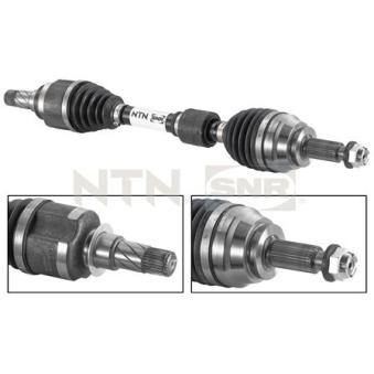 Arbre de transmission avant gauche SNR OEM 7701209990