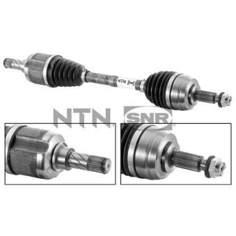 Arbre de transmission avant gauche SNR OEM 391009882R