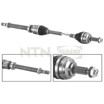 Arbre de transmission avant droit SNR DK55.052 pour LEXUS IS 1.5 dCi 90 - 90cv