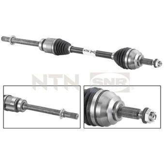 Arbre de transmission avant droit SNR OEM 7701209251