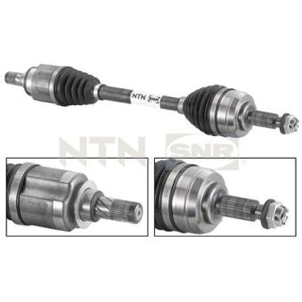 Arbre de transmission avant gauche SNR OEM 391009002R