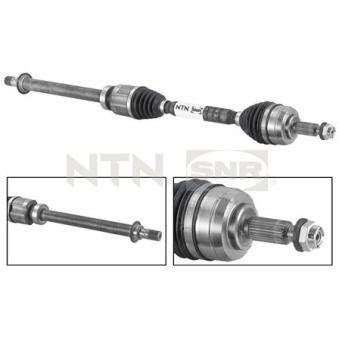 Arbre de transmission avant droit SNR OEM 391009002R