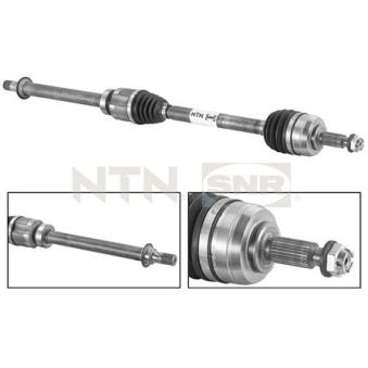 Arbre de transmission avant droit SNR OEM 392419538R Arbre de transmission avant droit SNR OEM 392419538R