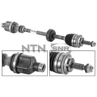 Arbre de transmission avant droit SNR DK55.122 pour NISSAN KUBISTAR 1.2 16V - 75cv