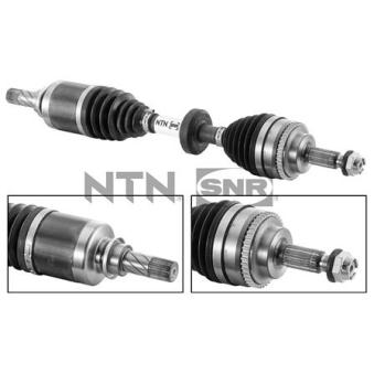 Arbre de transmission avant gauche SNR OEM 7701209244