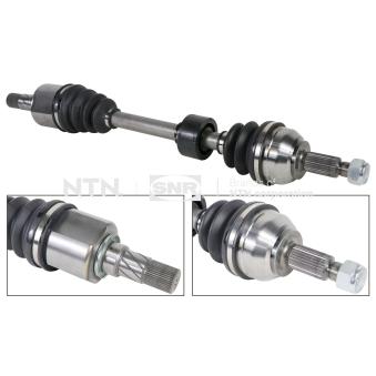 Arbre de transmission avant gauche SNR OEM 7701209252