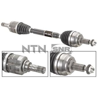 Arbre de transmission avant gauche SNR DK55.170 pour RENAULT KANGOO 1.5 DCI 110 - 110cv