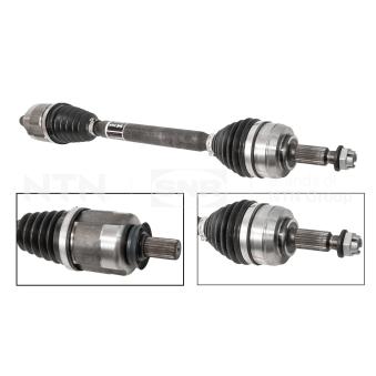 Arbre de transmission SNR DK55.270 pour DACIA DUSTER 1.3 TCe 150 - 150cv