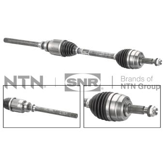 Arbre de transmission SNR DK55.291 pour DACIA DUSTER 1.3 TCe 150 - 150cv