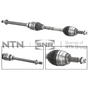 Arbre de transmission SNR OEM 7701209990
