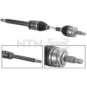 Arbre de transmission avant gauche SNR OEM 77367304