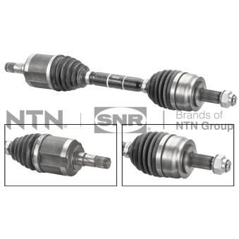 Arbre de transmission avant gauche SNR DK58.009