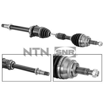 Arbre de transmission avant droit SNR OEM 0442702411 Arbre de transmission avant droit SNR OEM 0442702411