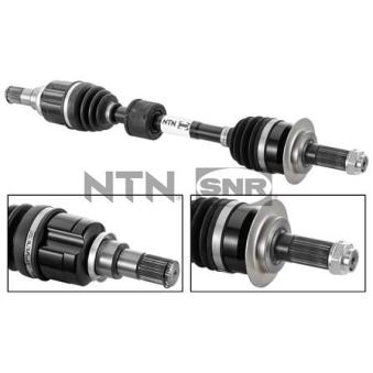 Arbre de transmission avant gauche SNR DK77.022 pour SUZUKI SX4 1,5 VVTi - 110cv