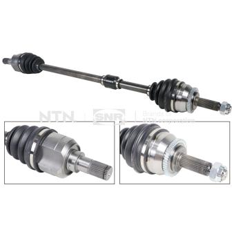 Arbre de transmission avant droit SNR DK84.010 pour HYUNDAI I20 1.4 - 101cv
