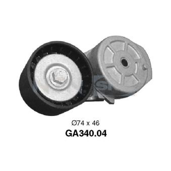 Poulie-tendeur, courroie trapézoïdale à nervures SNR OEM 99436331 Poulie-tendeur, courroie trapézoïdale à nervures SNR OEM 99436331