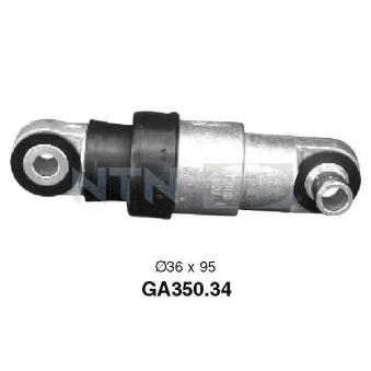 Poulie-tendeur, courroie trapézoïdale à nervures SNR OEM 11281717210 Poulie-tendeur, courroie trapézoïdale à nervures SNR OEM 11281717210