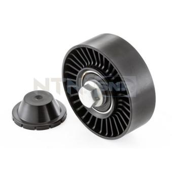 Poulie-tendeur, courroie trapézoïdale à nervures SNR GA350.75 pour ABARTH 500e 325 i - 218cv