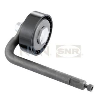 Poulie-tendeur, courroie trapézoïdale à nervures SNR GA350.86 pour BMW Série 4 3.0d - 204cv
