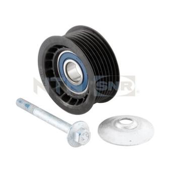 Poulie renvoi/transmission, courroie trapézoïdale à nervures SNR GA351.49 pour MERCEDES-BENZ CLASSE S S 400 CDI - 250cv